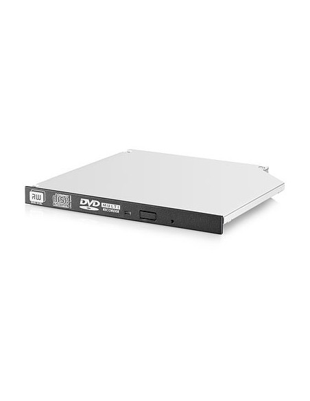 HPE 9.5mm SATA DVD-RW JackBlack Gen9 Optical Drive unidad de disco óptico Interno DVD Super Multi DL Negro, Gris