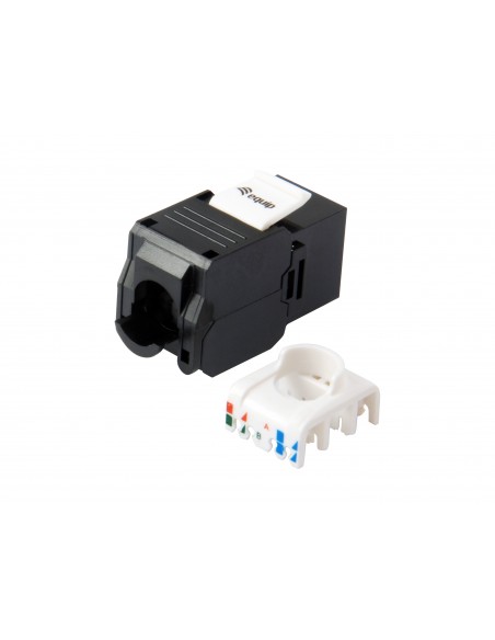 Equip 769226 cambiador de género para cable RJ-45 LSA Negro