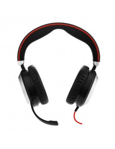 Jabra Evolve 80 UC Stereo Auriculares Alámbrico Diadema Oficina Centro de llamadas Bluetooth Negro