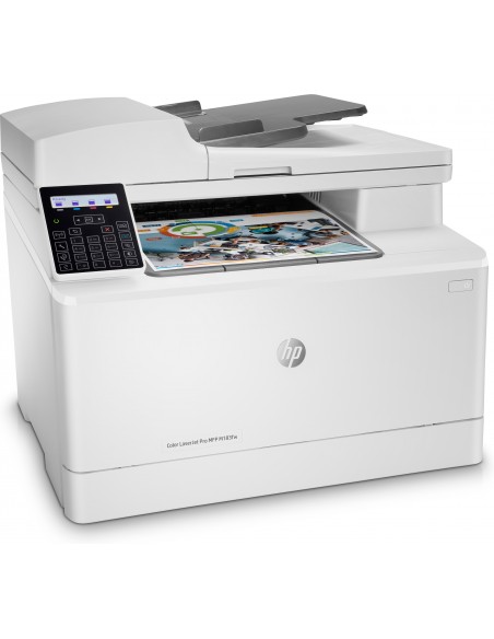 HP Color LaserJet Pro Impresora multifunción M183fw, Imprima, copie, escanee y envíe por fax, AAD de 35 hojas Energéticamente