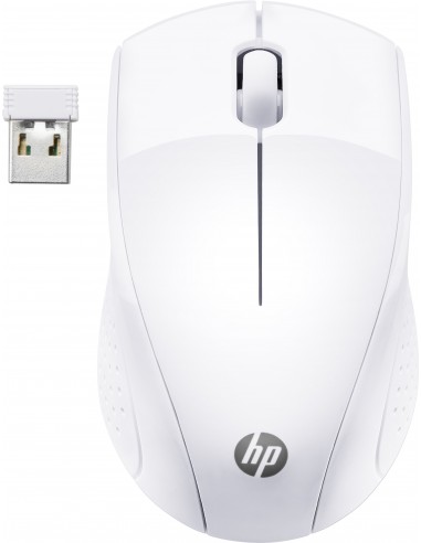 HP Ratón inalámbrico 220 (Blanco Nieve)