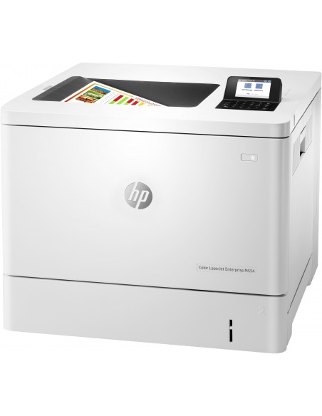 HP Color LaserJet Enterprise Impresora M554dn, Estampado, Impresión desde USB frontal Impresión a dos caras