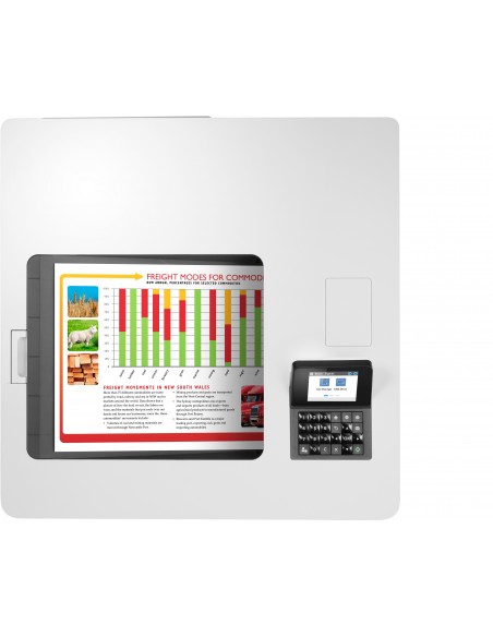 HP Color LaserJet Enterprise Impresora M554dn, Estampado, Impresión desde USB frontal Impresión a dos caras