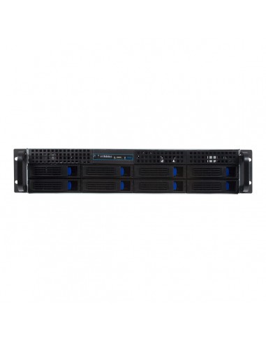 UNYKAch 2U HSW4208 Estante Negro, Plata