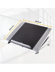Fellowes 8032001 soporte para ordenador portátil Negro 43,2 cm (17") 2