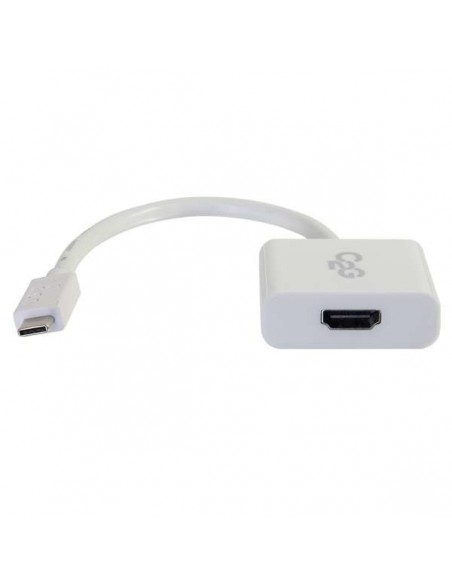 C2G USB3.1-C HDMI Adaptador gráfico USB 3840 x 2160 Pixeles Blanco
