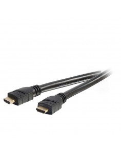 C2G 15m, 2xHDMI cable HDMI HDMI tipo A (Estándar) Negro