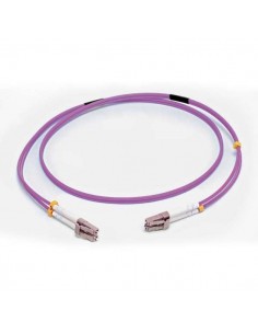 C2G CABLE DE FIBRA LC LC OM4 LSZH DE 3 M - VIOLETA
