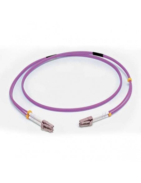 C2G CABLE DE FIBRA LC LC OM4 LSZH DE 3 M - VIOLETA