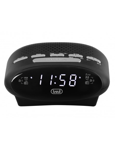 Trevi RC 821 D Reloj despertador digital Negro