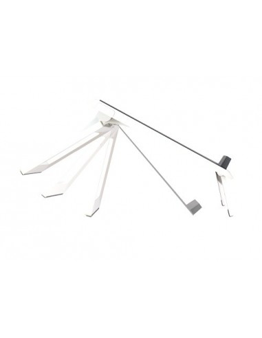 Fellowes 8210101 soporte para ordenador portátil Gris, Blanco 43,2 cm (17")