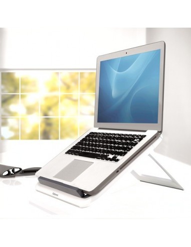 Fellowes 8210101 soporte para ordenador portátil Gris, Blanco 43,2 cm (17")
