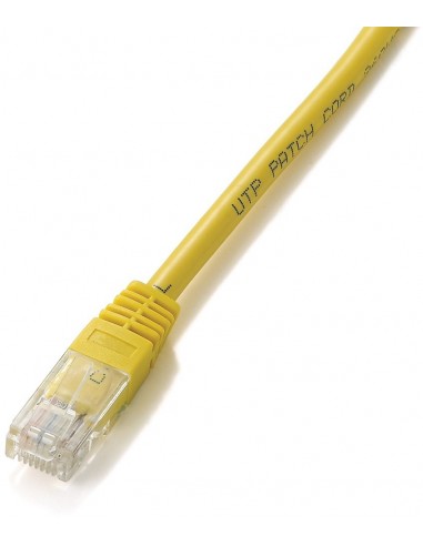 Equip 825460 cable de red Amarillo 1 m Cat5e U UTP (UTP)