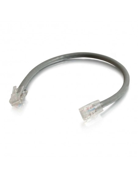 C2G Cable de conexión de red de 5 m Cat5e sin blindaje y sin funda (UTP), color gris