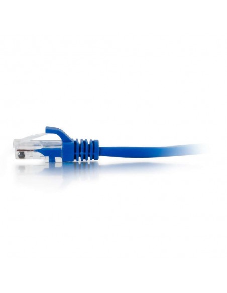 C2G Cable de conexión de red de 0,3 m Cat5e sin blindaje y con funda (UTP), color azul