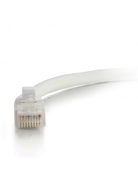 C2G Cable de conexión de red de 3 m Cat5e sin blindaje y con funda (UTP), color blanco