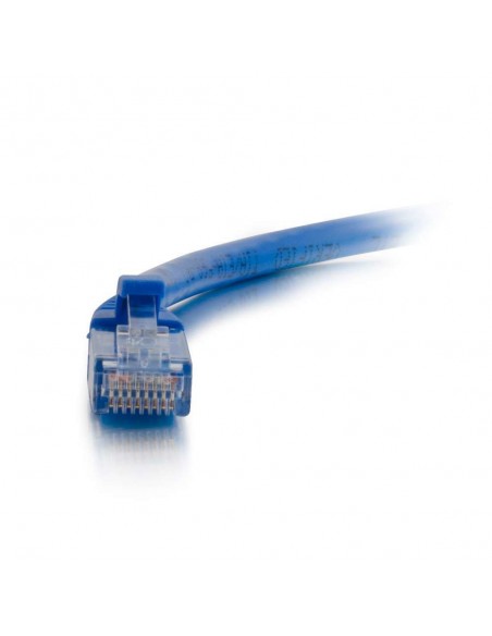 C2G Cable de conexión de red de 3 m Cat6 sin blindaje y con funda (UTP), color azul C2G Cable de conexión de red de 3 m Cat6 sin blindaje y con funda (UTP), color azul