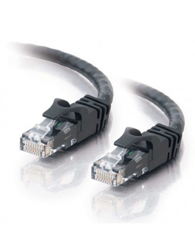 C2G 7m Cat6 Patch Cable cable de red Negro U UTP (UTP)