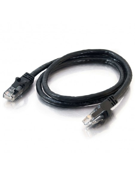 C2G 7m Cat6 Patch Cable cable de red Negro U UTP (UTP)