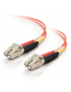C2G 85502 cable de fibra optica 20 m LC OFNR Naranja