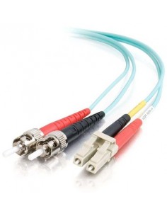 C2G 85543 cable de fibra optica 5 m LC ST OFNR Turquesa