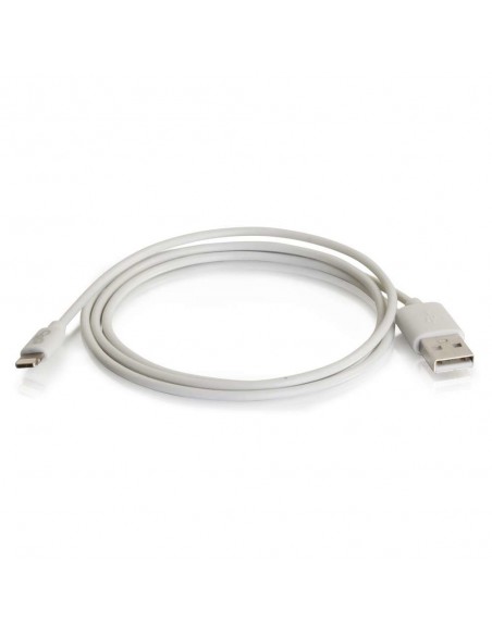 C2G 86051 cable de conector Lightning 1 m Blanco