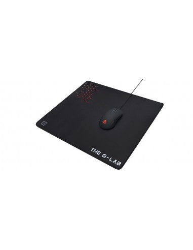 The G-Lab PAD CAESIUM Alfombrilla de ratón para juegos Negro, Multicolor