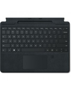 Microsoft Surface Pro Signature Keyboard with Fingerprint Reader Negro Microsoft Cover port QWERTY Español