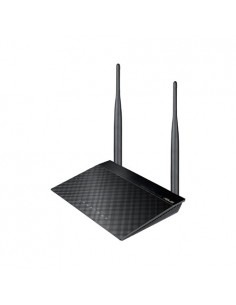 ASUS RT-N12E C1 N300 router inalámbrico Ethernet rápido Banda única (2,4 GHz) Negro, Metálico 2