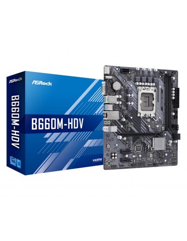 Asrock B660M-HDV Intel B660 LGA 1700 micro ATX