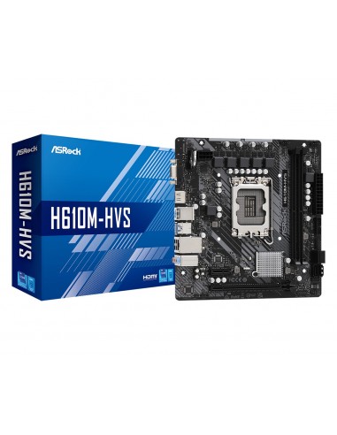 Asrock H610M-HVS Intel H610 LGA 1700 micro ATX