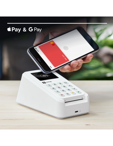 SumUp 3G+ Payment Kit lector de tarjeta inteligente Interior   exterior Wi-Fi + 3G Blanco