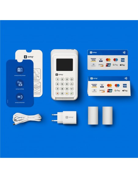 SumUp 3G+ Payment Kit lector de tarjeta inteligente Interior   exterior Wi-Fi + 3G Blanco