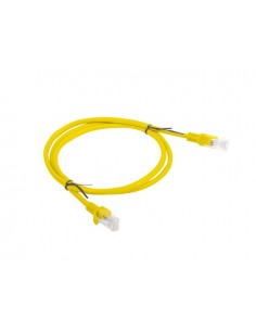 Lanberg PCU6-10CC-0100-Y cable de red Amarillo 1 m Cat6 U UTP (UTP)