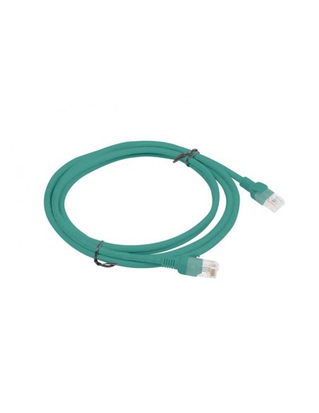 Lanberg PCU6-10CC-0200-G cable de red Verde 2 m Cat6 U UTP (UTP)