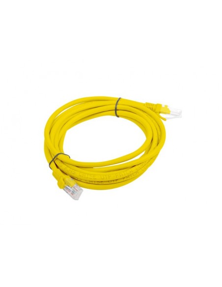 Lanberg PCU6-10CC-0300-Y cable de red Amarillo 3 m Cat6 U UTP (UTP)