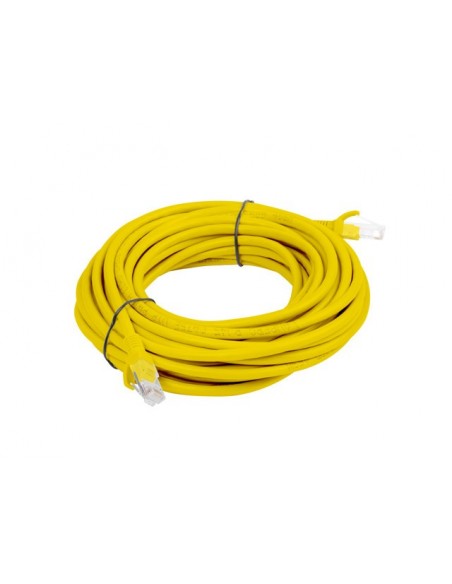 Lanberg PCU6-10CC-0500-Y cable de red Amarillo 5 m Cat6 U UTP (UTP)