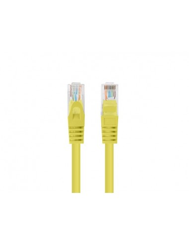 Lanberg PCU6-10CC-0750-Y cable de red Amarillo 7,5 m Cat6 U UTP (UTP)