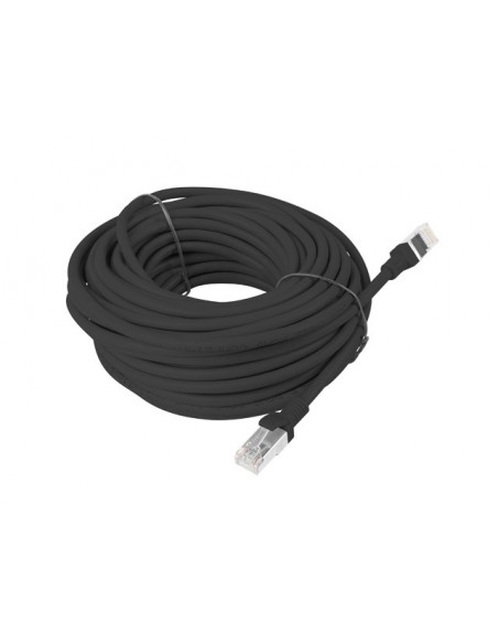 Lanberg PCU6-10CC-1500-BK cable de red Negro 15 m Cat6 U UTP (UTP)