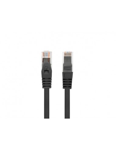 Lanberg PCU6-10CU-0050-BK cable de red Negro 0,5 m Cat6 U UTP (UTP)