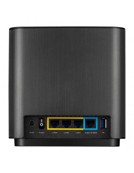 ASUS ZenWiFi AX XT8 (B-2-PK) router inalámbrico Gigabit Ethernet Tribanda (2,4 GHz 5 GHz 5 GHz) Negro