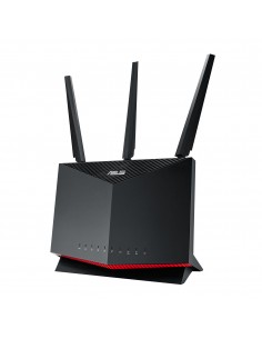 ASUS RT-AX86S router inalámbrico Gigabit Ethernet Doble banda (2,4 GHz   5 GHz) Negro