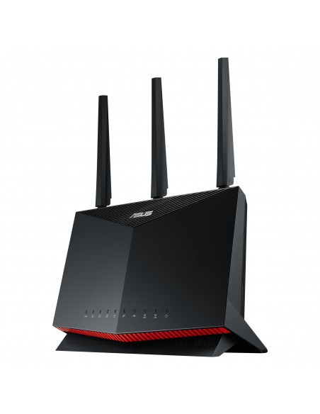 ASUS RT-AX86S router inalámbrico Gigabit Ethernet Doble banda (2,4 GHz   5 GHz) Negro
