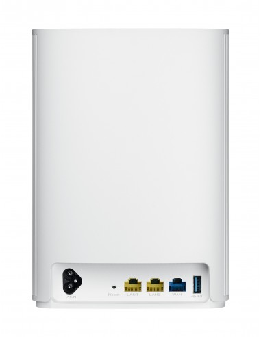 ASUS ZenWiFi AX Hybrid (XP4) Doble banda (2,4 GHz   5 GHz) Wi-Fi 6 (802.11ax) Blanco 2 Interno