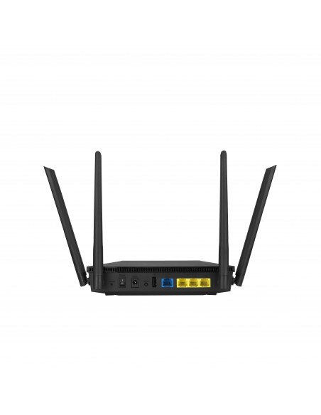 ASUS RT-AX53U router inalámbrico Gigabit Ethernet Doble banda (2,4 GHz   5 GHz) Negro