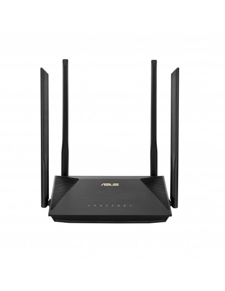 ASUS RT-AX53U router inalámbrico Gigabit Ethernet Doble banda (2,4 GHz   5 GHz) Negro