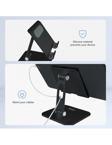 TooQ PH-HERMES-NOCHE soporte Soporte pasivo Teléfono móvil smartphone, Tablet UMPC Negro