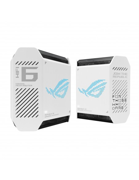 ASUS ROG Rapture GT6 (W-2-PK) Tribanda (2,4 GHz 5 GHz 5 GHz) Wi-Fi 6 (802.11ax) Blanco 4 Interno
