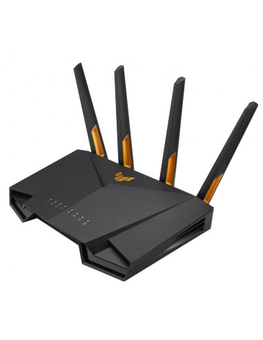 ASUS TUF-AX4200 router inalámbrico Gigabit Ethernet Doble banda (2,4 GHz   5 GHz) Negro