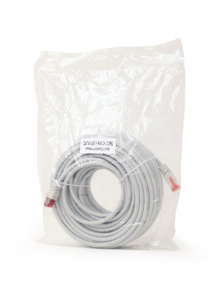 Gembird PP6A-LSZHCU-20M cable de red Gris Cat6a S FTP (S-STP)